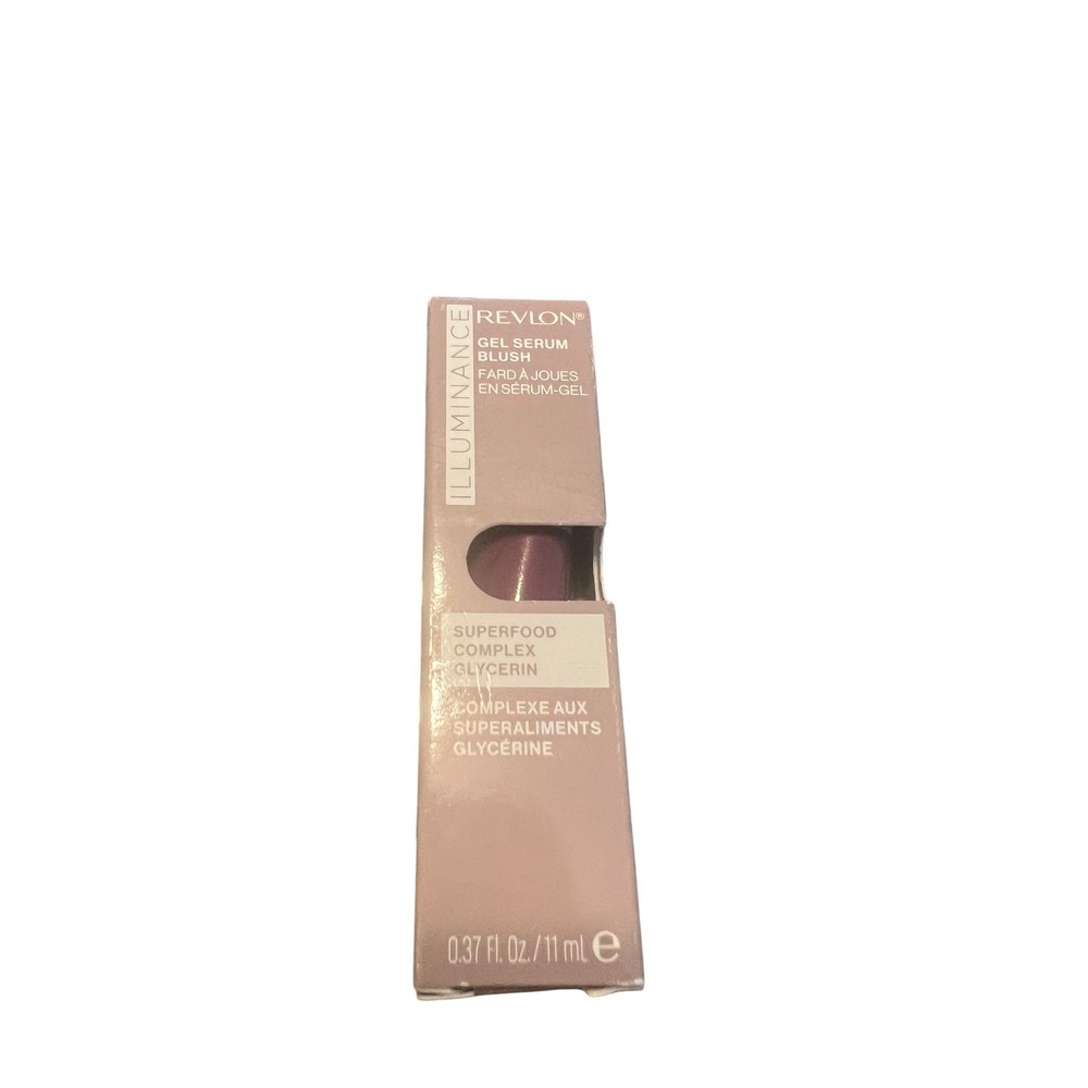 Revlon Illumance Gel Serum Blush 140‎ Brilliant Berry Dewy Finish 0.37 oz